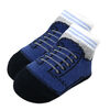 Baby Mode 5 Piece Bib and Sock set : Grey Daddy Helper
