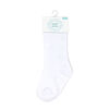 Small Wonder - Infant Sock, Soild White 12-24M