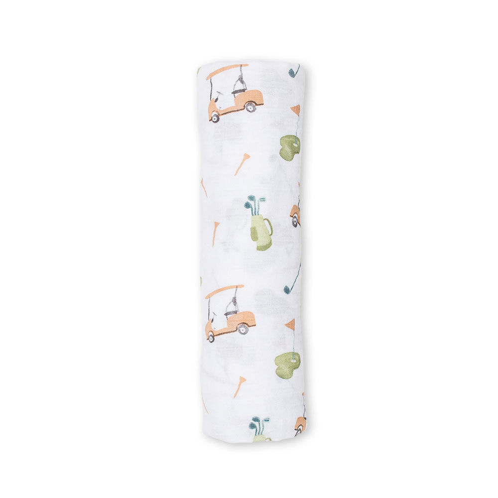 Lulujo Golf Swaddle Blanket