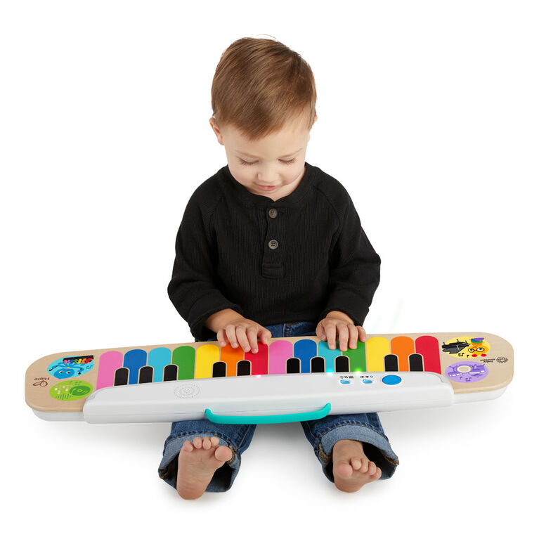 Notes & Keys Magic Touch Wooden Electronic Keyboard Toddler Toy