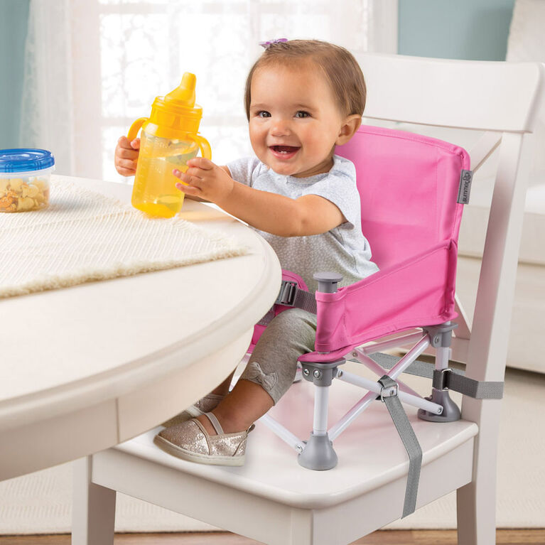 Summer Infant Pop N Sit Portable Booster - Pink