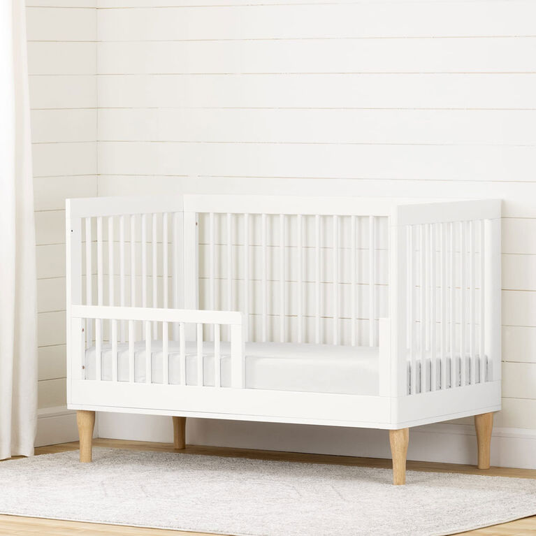 South Shore, Toddler Rail for Baby Crib - Pure White