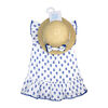 Ensemble de robe 2 pièces Baby Mode : bleu floral 12 mois