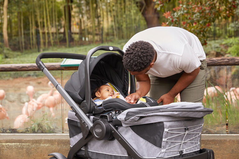 Adaptateur de siège d'auto pour chariot poussette d'aventure Graco Modes