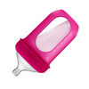 Bouteille de poche en silicone de Boon Nursh 236 ml 3pk rose et violet.