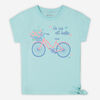 Rococo Short Sleeve Top Blue 5-6