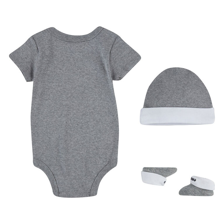 Ensemble Cadeau Converse - Gris, Taille 0-6 mois