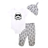 Star Wars Ensemble Pantalon de 3 pièces - Blanc, 6 Mois