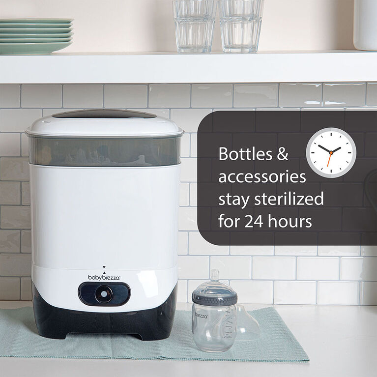 Baby Brezza One Step Baby Bottle Sterilizer White Babies R Us Canada