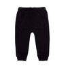 Koala Baby pantalon garçon  noir coton  ouaté et éponge avec poches et cordon de serrage 3-6 mois