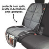 Diono Ultra Mat Deluxe Full Size Car Seat Protector with Integrated Heatshield, Crash Tested With Premium Ultra Thick Padding For Durable, Water Resistant Protection, Includes 3 Mesh Storage Pockets