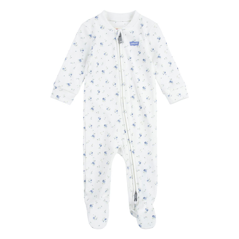 Levis Footed Coverall - White - Size 6 Months