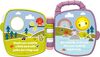 Fisher-Price Purple Monkey Musical Storybook Toy for Baby & Toddler with Lights & Sounds - English Edition