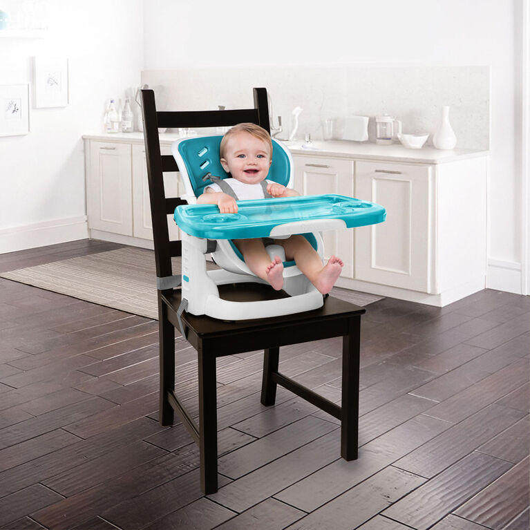 Ingenuity SmartClean ChairMate High Chair Peacock Blue Babies R Us