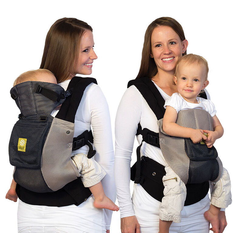 LILLEbaby 6-Position COMPLETE Airflow Baby & Child Carrier - Charcoal Silver