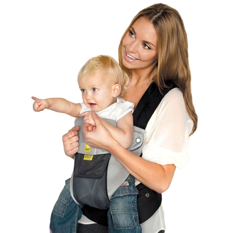 LILLEbaby 6-Position COMPLETE Airflow Baby & Child Carrier - Charcoal Silver