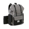 Eddie Bauer Places & Spaces Legend Backpack Diaper Bag - Grey Crosshatch