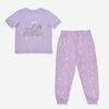 Disney Princess 2 Piece PJ Set Lilac 3/4