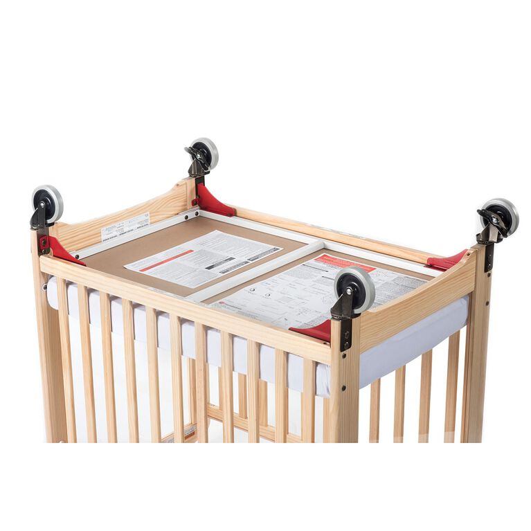 Fondations Next Gen First Responder Evacuation Compact Crib, Natural