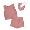 Willow & Whistle Pink Short Set