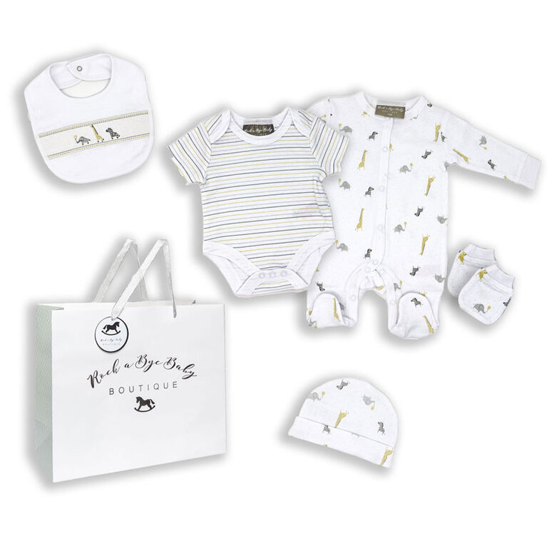 Rock A Bye Baby Uni 5 Piece Sarfari 0-3M