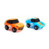 Ensemble de 2 jouets de bain Magnet Motors™ - Bleu/Orange.