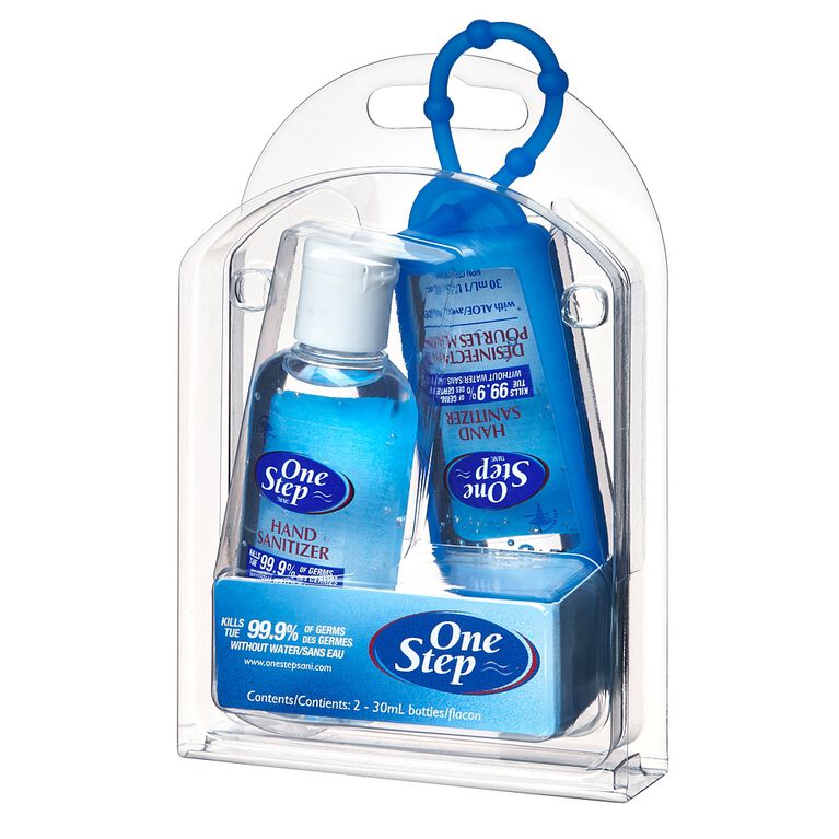 One Step - Hand Sanitizer 2x30ml with Jelly Wrap