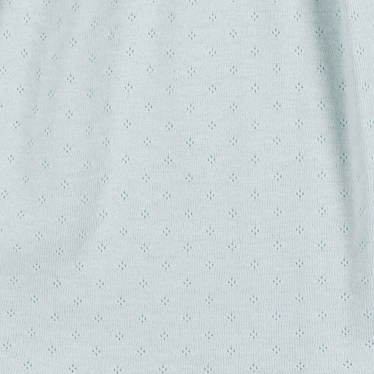 Gerber Childrenswear - 2-Piece Dress + Diaper Set Aqua Blue - 6-9M