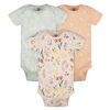 Gerber Childrenswear - Paquet de 3 combinaisons - Fleurs sauvages - 3-6M