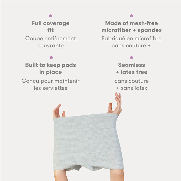 Frida Mom Sous-vêtements post-partum jetables taille haute (paquet de 8) - Régulier