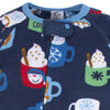 Gerber Childrenswear - 1-Pack Blanket Sleeper - Mug - Blue 3T