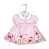 Rock a Bye Baby 2 Piece Dress Set: Pink Floral 3-6M