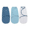 Summer Infant SwaddleMe Original Swaddle – Small/Medium – 3 Pack – Football & Stars