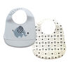 Koala Baby - 2 Pack Elephant/Stars Silicone Bib