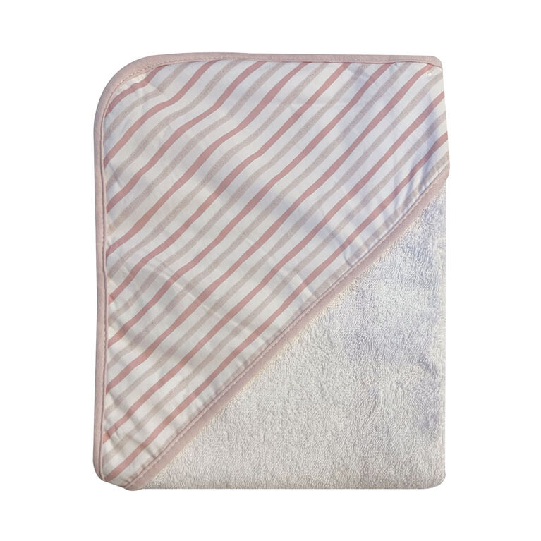 Pink 2 Pack Hooded Towels