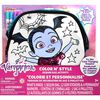 Trousse de décoration de sac à main à paillettes "Colorie et Personnalise" Vampirina.