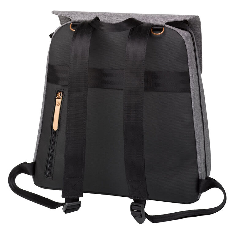 Petunia Pickle Bottom - Meta Backpack in Black/Graphite - Diaper Bag Backpack