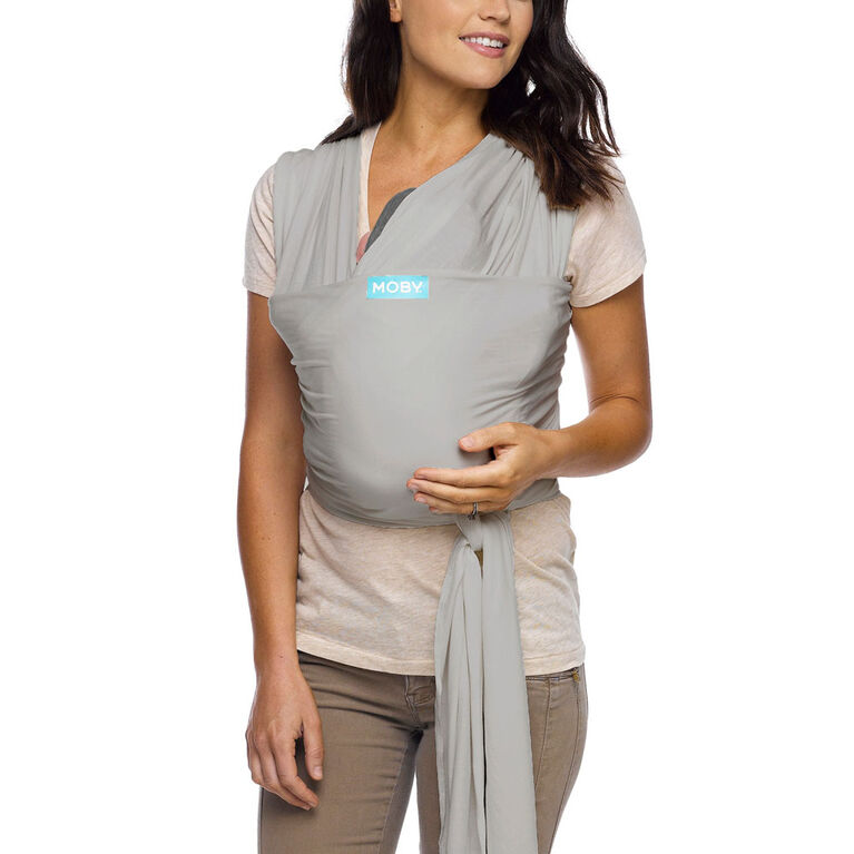 MOBY - Classic Wrap Baby Carrier - Stone Grey