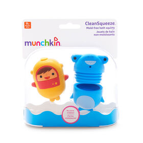 CleanSqueeze Mold-Free Bath Squirts- Scuba & Shark