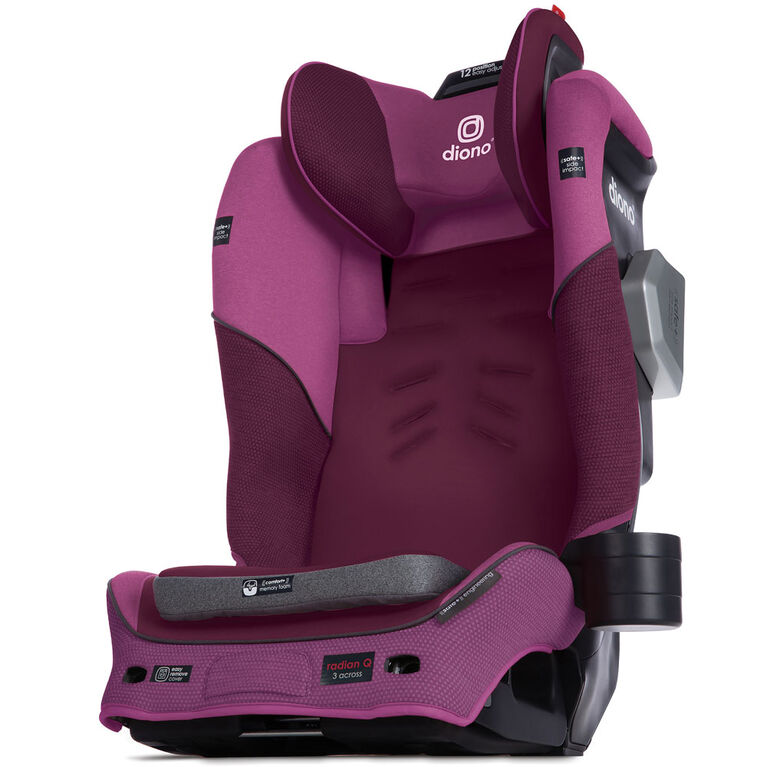 Radian 3Qxt Latch AllInOne Convertible Car Seat Purple Plum