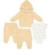 Pooh  Jogger Set Beige 0/3M