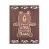 The Peanutshell Bear Wall Plaque