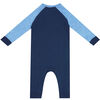 earth by art & eden - Nate Animal Pocket Coverall - Navy Heather, 12 Months