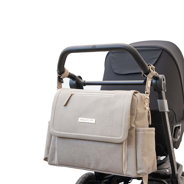 Petunia Pickle Bottom - SAC &Agrave; DOS BOXY DELUXE - SABLE CABLE STITCH