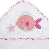 Koala Baby 2-Pack Hooded Towel, Pink Swan and Fish