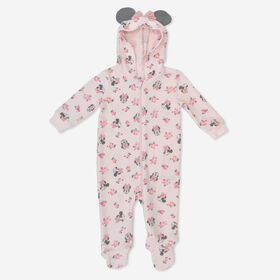 Minnie Mouse Pramsuit Pink 6/9M