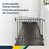 Safety 1st Barrière en métal extensible Haut des escaliers - Noir