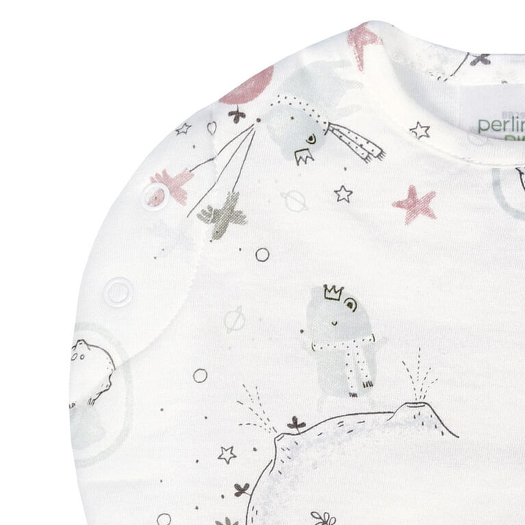 Perlimpinpin-Bamboo newborn sleep bag-Prince bear-0-3m