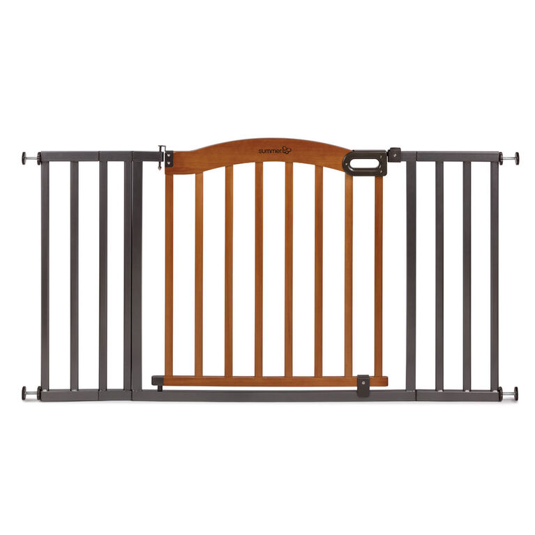 Summer Infant Decorative Wood & Metal 5 Foot Pressure Mounted Gate