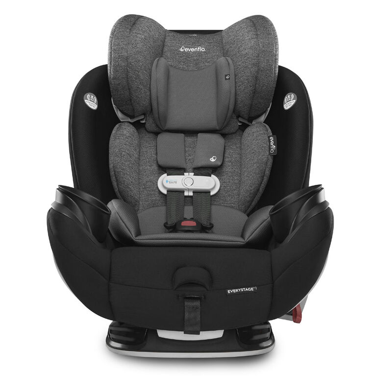 Evenflo Gold Sensorsafe Everystage Smart All In One Convertible Car Seat Moonstone R Exclusive Babies Us Canada - How To Install Evenflo Gold Car Seat Base